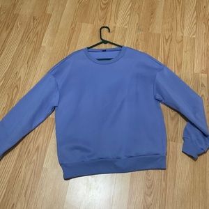 Purple crewneck
